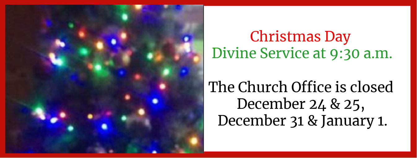 Christmas-NY closure (1)