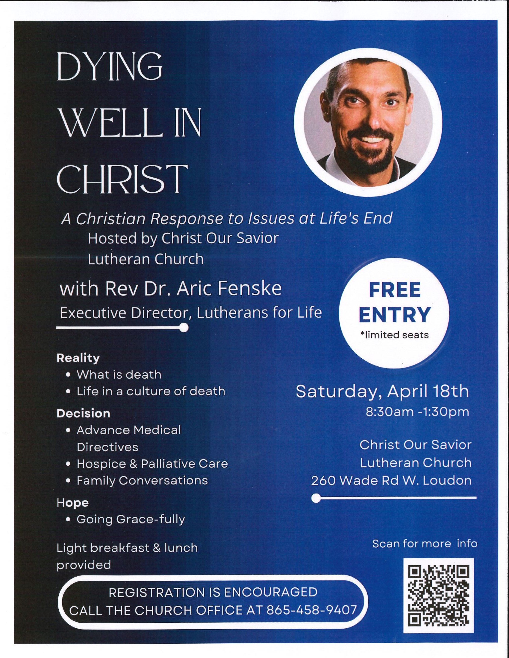 Dying Well in Christ