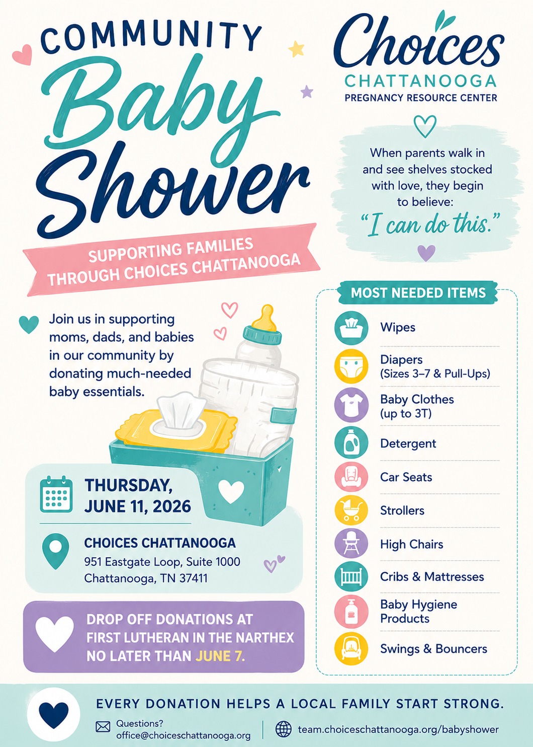 Choices Baby SHower